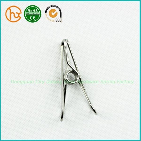 Stainless Steel Clothes Lasting Wire Metal Spring Clips