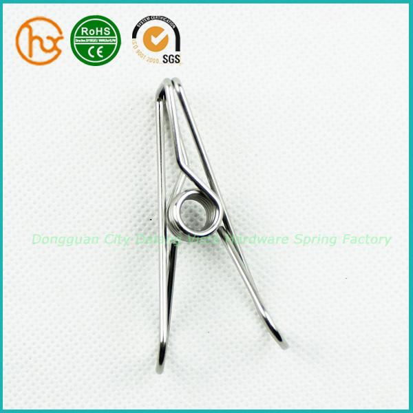 Stainless Steel Clothes Lasting Wire Metal Spring Clips 2