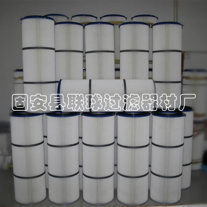 化纤厂专用六耳卡盘式除尘滤芯 5
