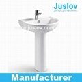 China Sanitary Ware Suppliers better price performance ratio bath room pedestal  1
