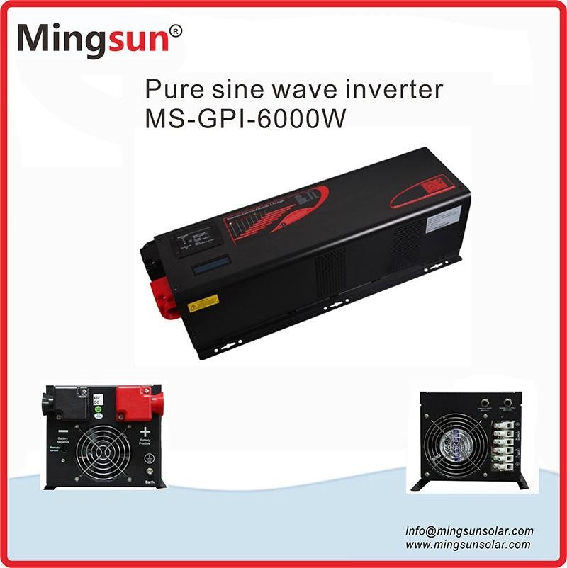 Pure Sine Wave Inverter with battery charge and UPS 6000W