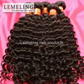 Brazilian virgin hair deep wave curly