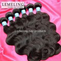 Peruvian virgin hair Body Wave Color 1B Dyeable Human Hair Extension 12"-28"  3