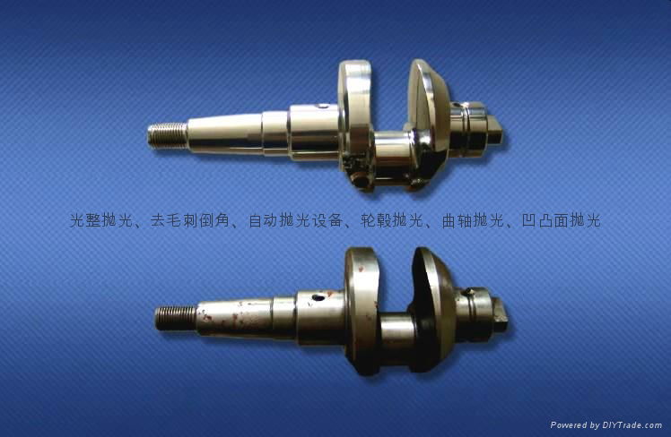 The crankshaft is concave and convex surface polishing 3