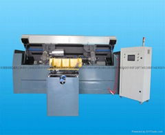 Horizontal shaft type polishing equipment