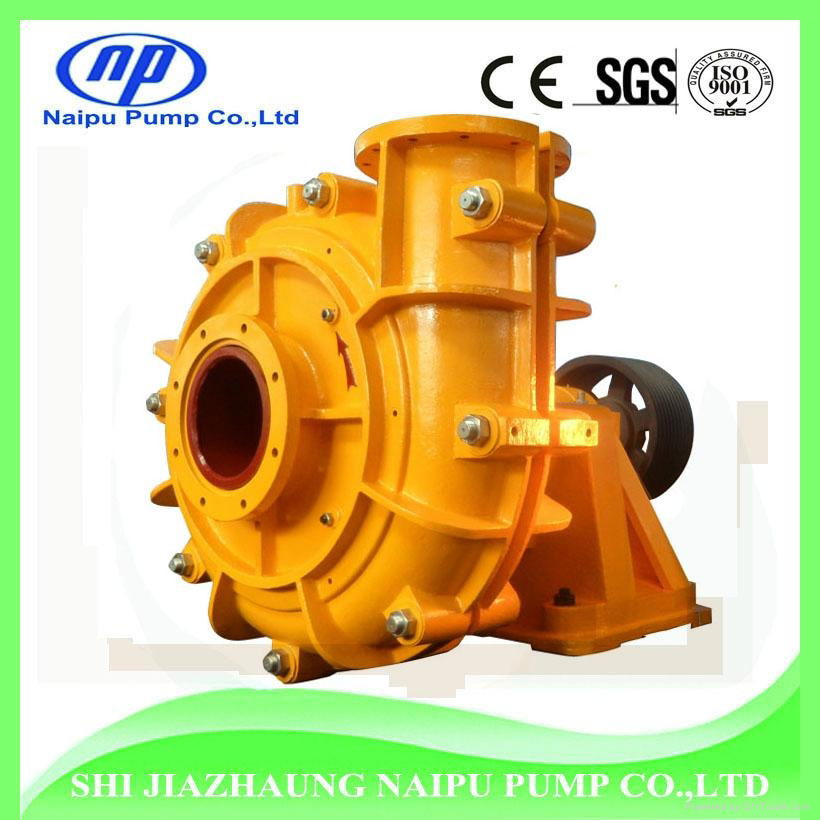  Abrasive Resistant Metal Lined 6/4 DAH Slurry Pumps 3