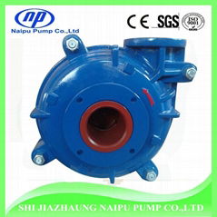  Abrasive Resistant Metal Lined 6/4 DAH Slurry Pumps