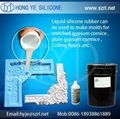 liquid silicon for molding large garden gypsum statue 5