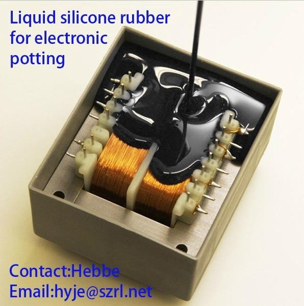 electronic potting silicon for circuit board module  