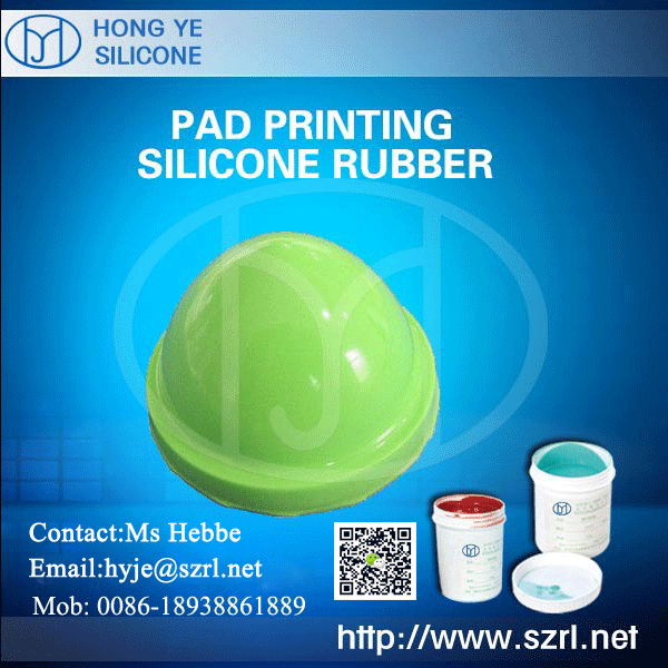 RTV-2 printing silicone rubber for pad making 3