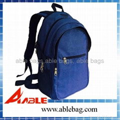 Fashion backpack with phone pocket 