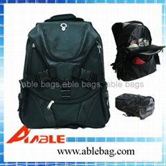 Fashion knapsack  backpack with rain cover