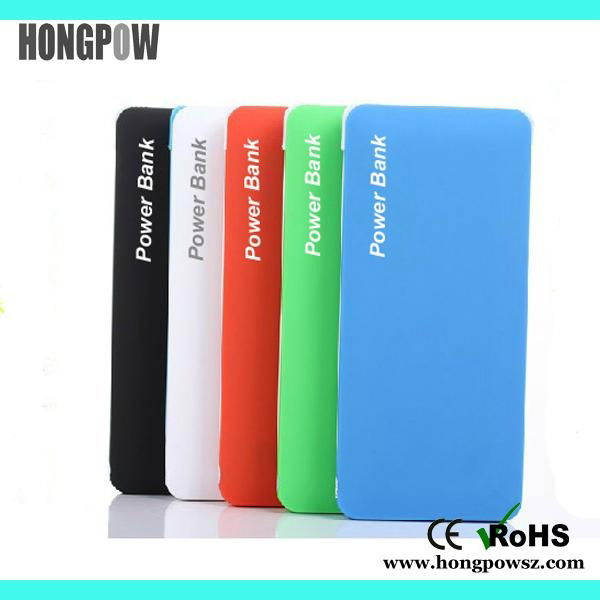 10000mah dual usb power bank with built-in cable for smartphone & tablet 2
