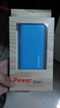 10000mah dual usb power bank with built-in cable for smartphone & tablet 5