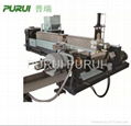 Forced feed plastic recycling machine granulating machine