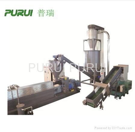 Forced feed plastic recycling machine granulating machine 2