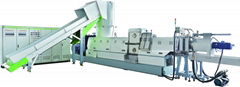 PP PEplastic film recycling machine grinding machine