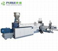 SIngle extruder plastic pelletizing line plastic recycling machine