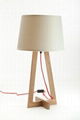 Zhongshan Wholesale wood table lamp