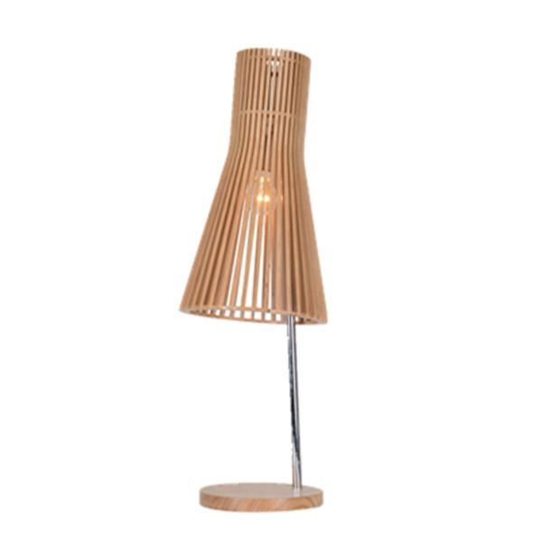 China Energy-saving Wood Table Lamp 