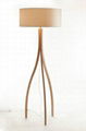 2014 Modern Design Natural wood Floor Lamp(LBMD-ZY)