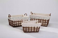 corn rope weave basket