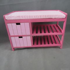 kids' room furniture colorful bench for girls