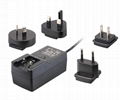 interchangeable power adapters 6W 15W adaptors 5V 9V 12V 17V 1