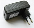 USB ac adapter 5V 3A power charger with