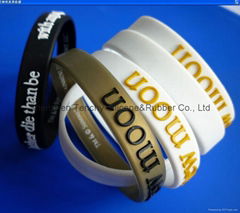 Promotional gifts silicone bracelet