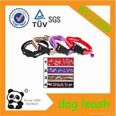 cartoon retractable printed dog leash 