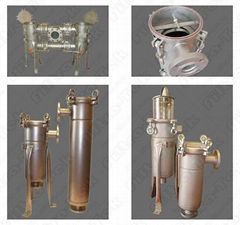 SIDE-IN single bag filter vessel