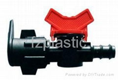 Irrigtion Plastic Pipe Water Valve Connector Fitting Barb Offtake Valve