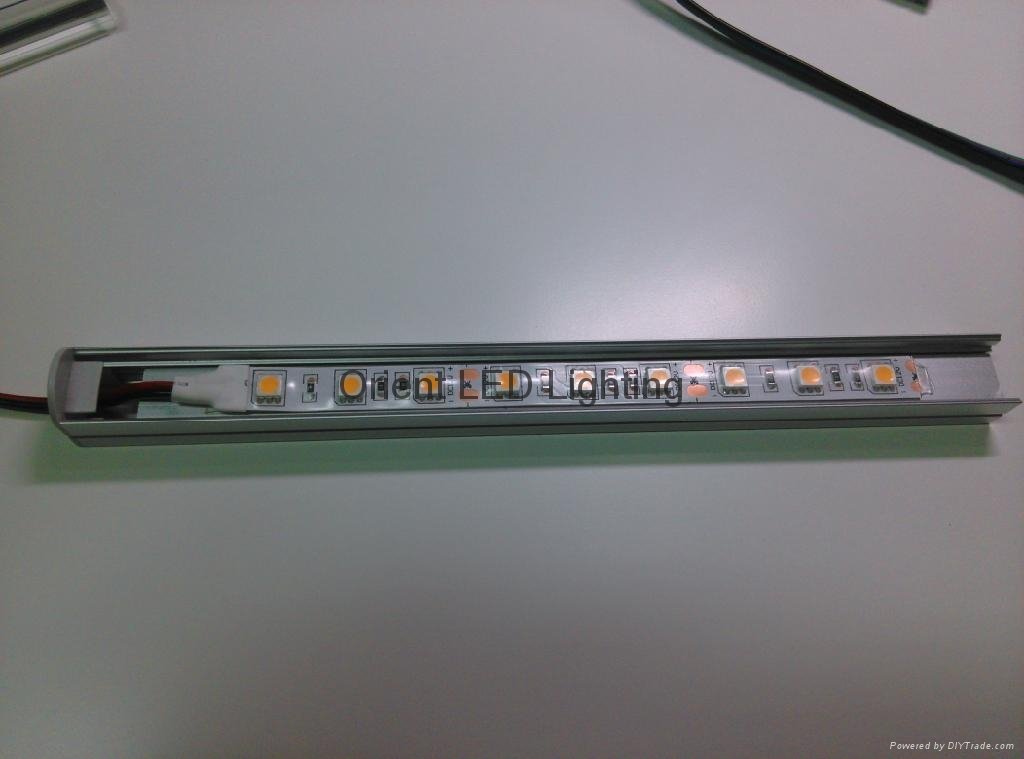 LED rigid bar with narrowed beam angle by lens strip light 5