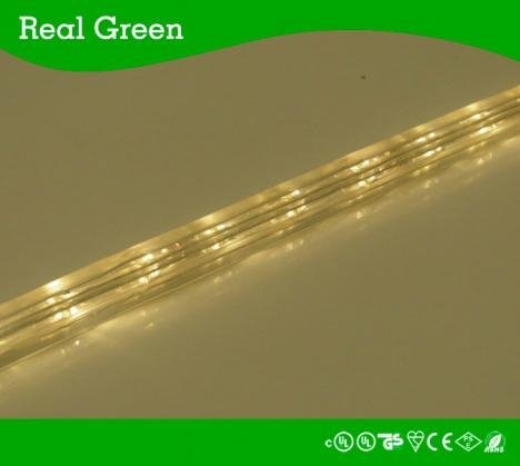 2-Wire 120V Flat Soft White LED Rope Light 3