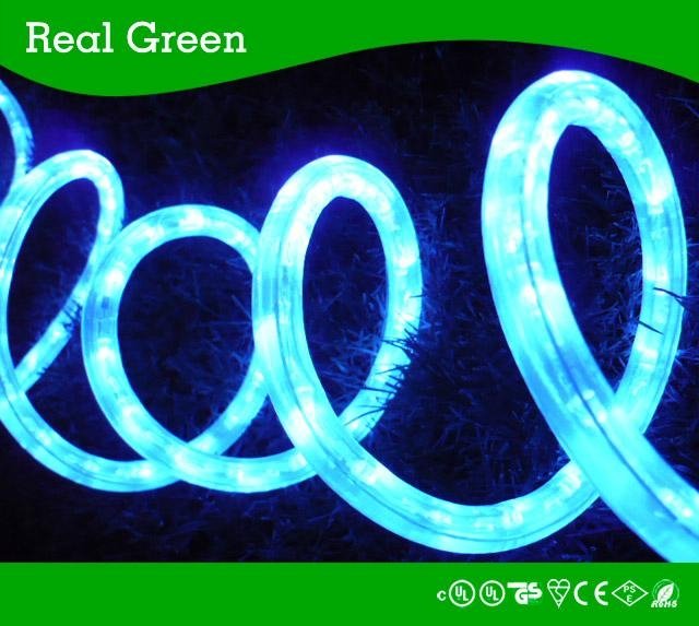 2-Wire Standard Neon Blue LED Rope Light 5