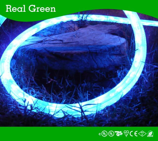 2-Wire Standard Neon Blue LED Rope Light 4
