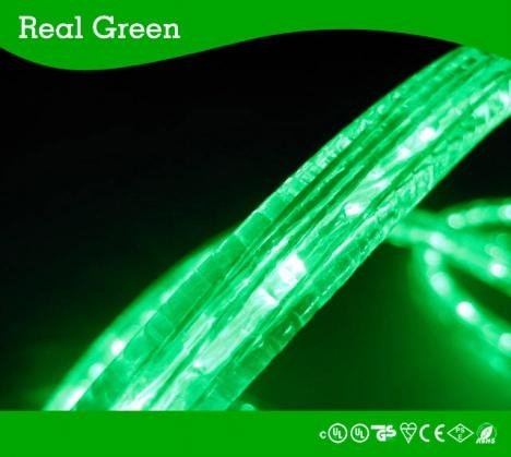 2-Wire Classic Emerald Green LED Rope Light 2