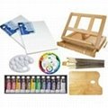 Painting stretched canvas set
