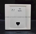 Embedded panel in wall ap wall wifi