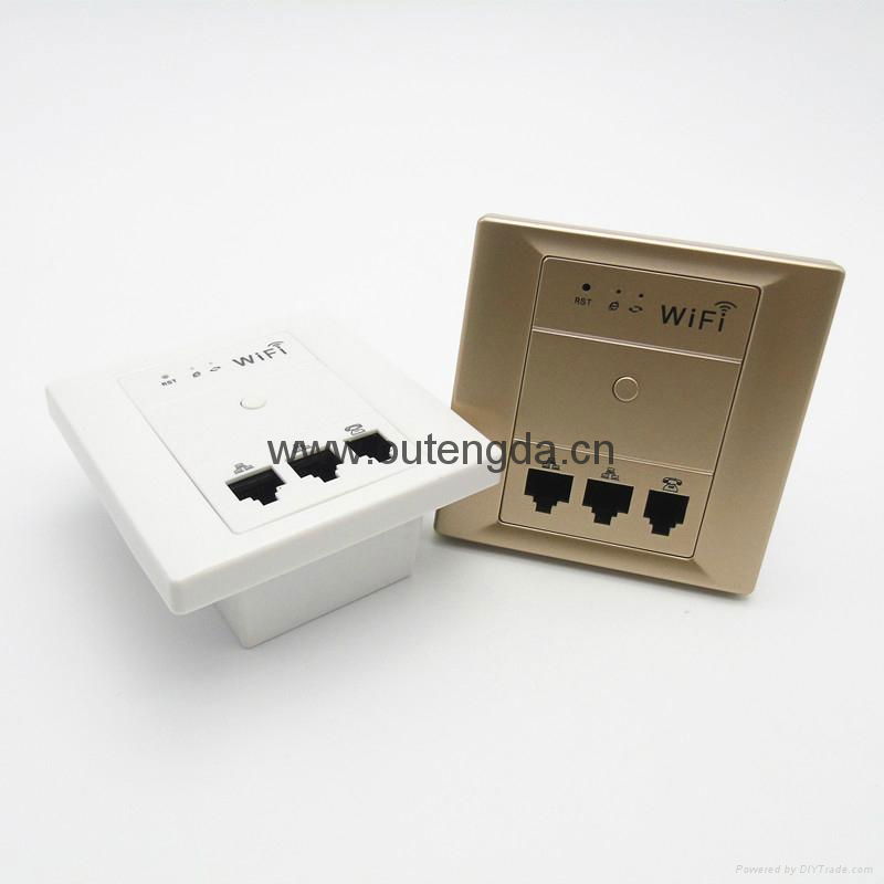 in Wall Access Point Wireless 802.11n Ap WIFI Router 4