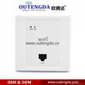 Wireless in wall ap high quality hotel room wifi cover mini router access point