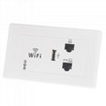 118 Wall Wireless AP USB Charge Access Point Socket WiFi Extender Router 1