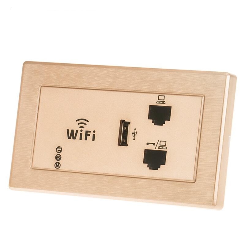 118/120型美規長方形面板WIFI牆壁路由器AP 2