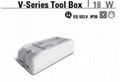 Led power supply V-Series Tool Box 18 W