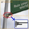 Metal Street Pole Advertising Banner Rod 2