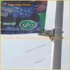 Metal Street Pole Advertising Banner Hanger