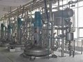 Unsaturated polyester resin equipment