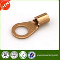 Custom Metal Brass Automotive Wire Connector Terminal