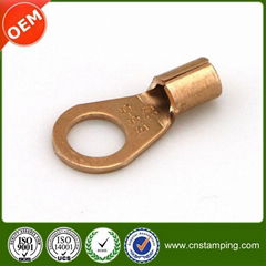 Custom Metal Brass Automotive Wire Connector Terminal